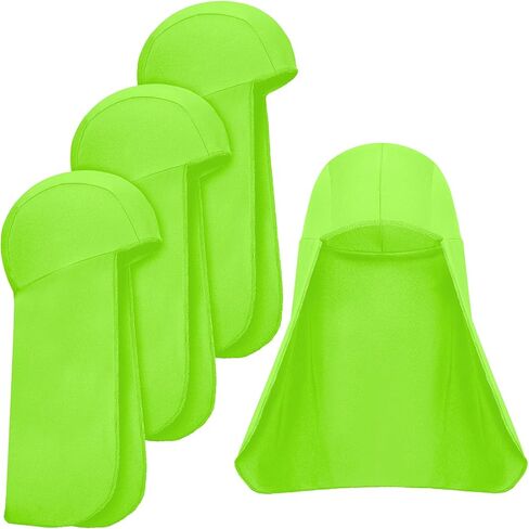 4 Pieces Hard Hat Sun Shade Neck Shade Cap Sun Hat Elastic for Quick Dry Cooling Skull Cap in Saudi Arabia