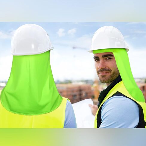 4 Pieces Hard Hat Sun Shade Neck Shade Cap Sun Hat Elastic for Quick Dry Cooling Skull Cap in Saudi Arabia