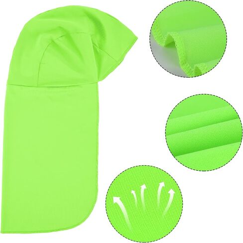 4 Pieces Hard Hat Sun Shade Neck Shade Cap Sun Hat Elastic for Quick Dry Cooling Skull Cap in Saudi Arabia