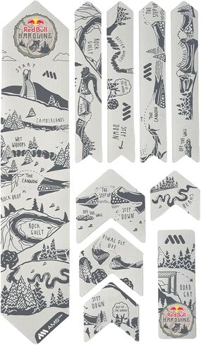 إطار حماية عالي التأثير من طراز Mountain Style AMS شبه شفاف للغاية - يحمي دراجتك من الخدوش والضربات in Kuwait