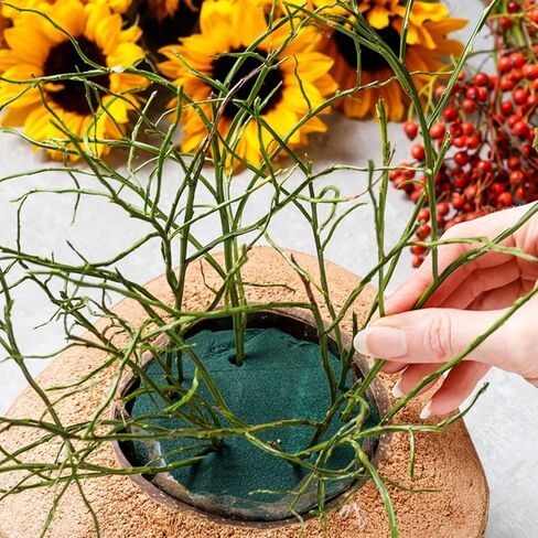 كتل رغوية من الزهور للزهور الطازجة والاصطناعية، طوب رغوي من الزهور الجافة والرطبة لحفلات الزفاف وأعياد الميلاد والمنزل والمكتب وديكورات الحديقة ومستلزمات الترتيب in Kuwait