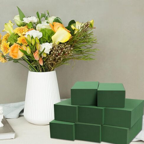 كتل رغوية من الزهور للزهور الطازجة والاصطناعية، طوب رغوي من الزهور الجافة والرطبة لحفلات الزفاف وأعياد الميلاد والمنزل والمكتب وديكورات الحديقة ومستلزمات الترتيب in Kuwait