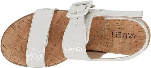 VANELi Womens Nelly Athletic Sandals Casual Low Heel 1-2" - Silver in Saudi Arabia