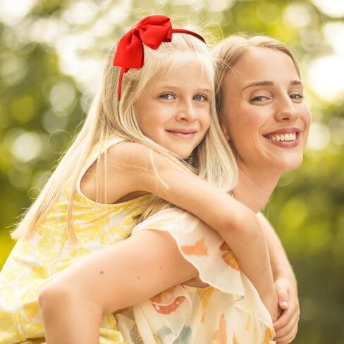 عصابة رأس للأطفال الصغار فيونكات شعر سوداء للفتيات، عصابات رأس على شكل فيونكة لطيفة للفتيات الصغيرات، عصابة شعر للفتيات الصغيرات في المدارس in Kuwait