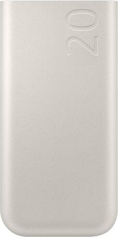 SAMSUNG 45W 20,000mAh Battery Pack Charger, Super Fast Charging w/ 3 Ports for Galaxy Phones, Buds and More, 5A USB-C Cable Included, 2024, US Version, EB-P4520XUEGUS, Beige in Saudi Arabia
