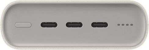 SAMSUNG 45W 20,000mAh Battery Pack Charger, Super Fast Charging w/ 3 Ports for Galaxy Phones, Buds and More, 5A USB-C Cable Included, 2024, US Version, EB-P4520XUEGUS, Beige in Saudi Arabia