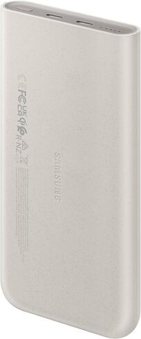 SAMSUNG 45W 20,000mAh Battery Pack Charger, Super Fast Charging w/ 3 Ports for Galaxy Phones, Buds and More, 5A USB-C Cable Included, 2024, US Version, EB-P4520XUEGUS, Beige in Saudi Arabia
