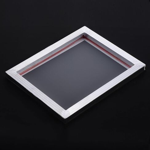 PATIKIL 16 x 12 Inch Aluminum Silk Screen Printing Frames with 160 White Mesh, 2 Pack Silk Screen Printing Frame for Screen Printing, Silver in Saudi Arabia