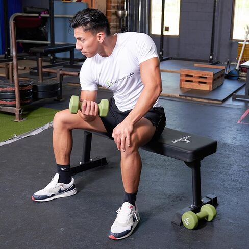 مقعد رفع الأثقال متعدد الأغراض قابل للطي والتعديل من بروسورس مع شريط مقاومة للمنزل وصالة الألعاب الرياضية، وتمارين تدريب القوة لكامل الجسم، وتمارين اللياقة البدنية وتدريب الأثقال in Kuwait