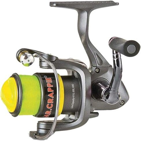 Lews Fishing Mr. Crappie Slab Shaker Spinning Reel 5.2:1 Gear Ratio, 23" Retrieve Rate, 70/6 Line Capacity in Saudi Arabia