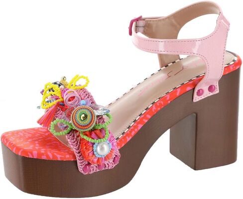 Betsey Johnson Women's Daena Heeled Sandal in Saudi Arabia