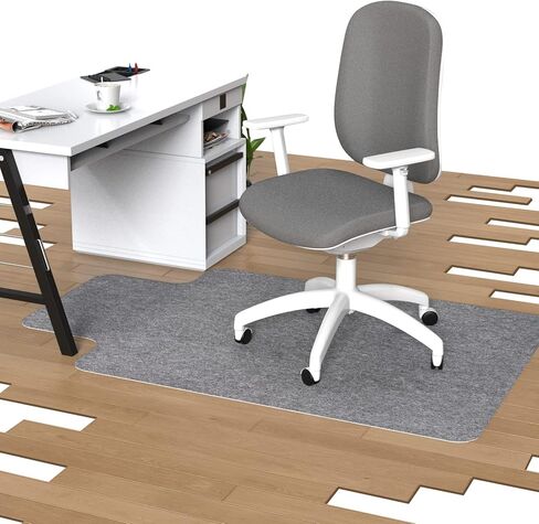 Placoot Office Chair Mat for Hardwood Floor & Tile Floor 55"x35" Desk Chair Mat for Rolling Chairs Electrostatic Adsorption Large Anti-Slip-Recyclable Material Floor Mat for Office/Home with Lip in Saudi Arabia
