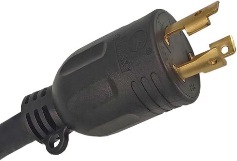 FC-EV10345 مجفف ذكر أقدم 3 شوكات إلى أنثى 4 شوكات 14-50R وعاء 3 شوكات إلى 4 شوكات EV سلك محول الشحن NEMA 10-30P إلى 14-50R 30A إلى 50A مخرج 30Amp 250Volt (فقط لاستخدام EV) in Kuwait