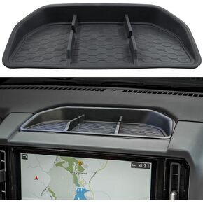 Dashboard Organizer Fit for Nissan Frontier Accessories 2025 2026 Dash Storage Tray Behind Screen Console Insert Dash Storage Box Phone Sunglasses Holder Interior Mounted Tray in Kuwait