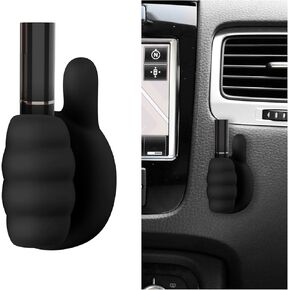 Thumb Shape Chapstick Holder for Car,Silicone Insulated Chapstick Holder for Cars Decorations & Lipstick Storage,Cute Cars Lip Balm Holders Car Accessories for Women & Girls (Black) in Kuwait