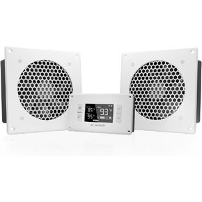 AC Infinity AIRPLATE S9, Quiet Cooling Fan System 18" with Speed Control, for Home Theater AV Cabinet Cooling in Kuwait