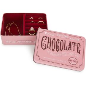 Balvi Pink Chocolate Box Simulates a Chocolate Tablet/Velvet Tin in Kuwait