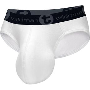 Wildmant Cotton Monster Cock Brief White in Kuwait
