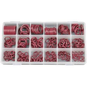 O-Ring Assortment Rubber O-Ring Set Seal Kit for A/C Automotive Air Condition Seals R134a R12 Hydraulic Mechanical in Kuwait