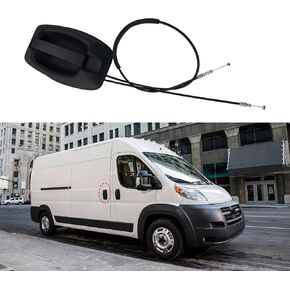 5RK14JXWAB Sliding Door Handle with Cable,Compatible with Promaster 2014-2018 1500 2500 3500 Right Passenger Side (Black) in Kuwait