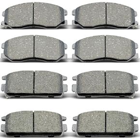 Front Rear Ceramic Brake Pads 8 Pieces Set fit for 2007-2009 Chevrolet Equinox,for 2007-2009 Pontiac Torrent,for 2008-2010 Saturn Vue,for 2007-2009 Suzuki XL-7,for 2012-2015 Chevy Captiva Sport in Kuwait