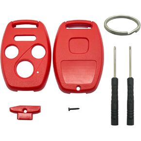 حافظة مفتاح Fob Shell بديلة تناسب Accord 2003-2012 Civic EX 2006-2013 Pilot 2009-2015 CR-V 2005-2006 لا حاجة للقطع (وردي) in Kuwait