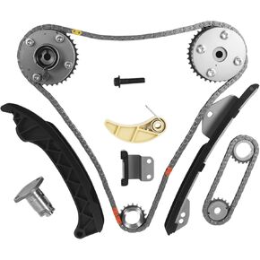 Engine Timing Chain Kit with VVT Sprockets, Suitable for Corolla Prius Matrix 1.8L 2009-2015, Automotive Timing Chain Set Replacement Parts with Intake&Exhaust Camshaft Sprocket 13050-0T010 in Saudi Arabia