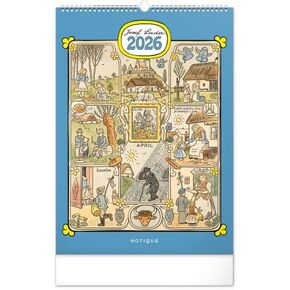 Wall Calendar Josef Lada 2026 in Kuwait