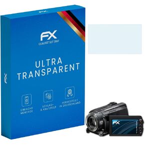 واقي شاشة atFoliX متوافق مع طبقة حماية شاشة Sony HDR-XR520VE، طبقة حماية FX مضادة للانعكاس وممتصة للصدمات (3X) in Kuwait