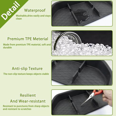 Dashboard Organizer Fit for Nissan Frontier Accessories 2025 2026 Dash Storage Tray Behind Screen Console Insert Dash Storage Box Phone Sunglasses Holder Interior Mounted Tray in Kuwait