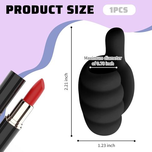 Thumb Shape Chapstick Holder for Car,Silicone Insulated Chapstick Holder for Cars Decorations & Lipstick Storage,Cute Cars Lip Balm Holders Car Accessories for Women & Girls (Black) in Saudi Arabia