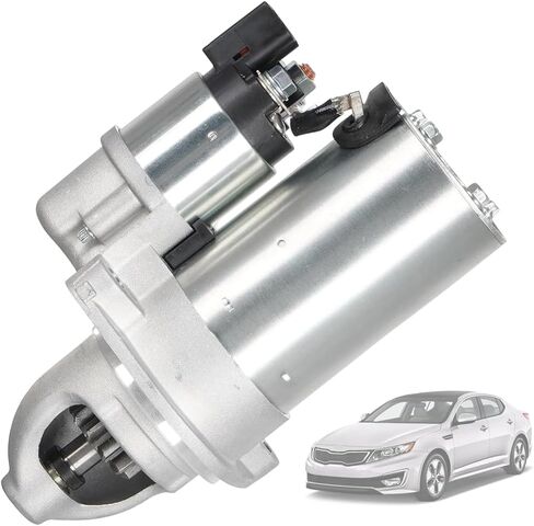 Starter Motor FIT Hyundai Sonata 2009–2014 2.4L, Santa Fe 2010–2012 2.4L, Santa Fe Sport 2013–2014, Kia Optima 2012–2014, Sorento 2011–2014 – Replace OE# 19090 36100-2G100 in Kuwait