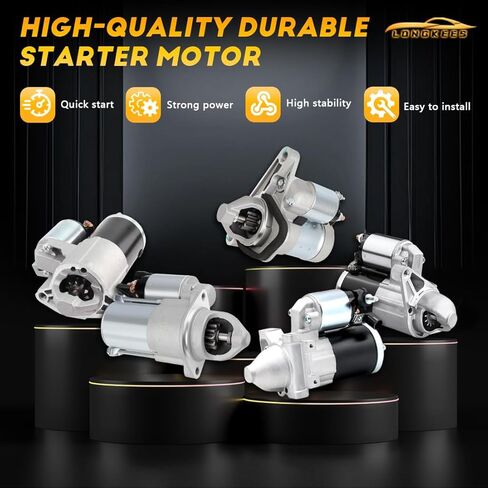 Starter Motor FIT Hyundai Sonata 2009–2014 2.4L, Santa Fe 2010–2012 2.4L, Santa Fe Sport 2013–2014, Kia Optima 2012–2014, Sorento 2011–2014 – Replace OE# 19090 36100-2G100 in Kuwait