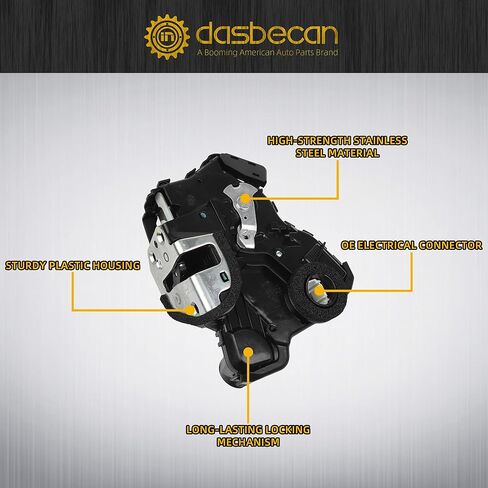 Dasbecan Front Door Lock Actuator Motor 2PCS Compatible with Toyota 4Runner Camry Tundra, Lexus RX350 RX450h, Scion tC xB xD Left Driver Side & Right Passenger Replaces 931-401 931-403 in Saudi Arabia