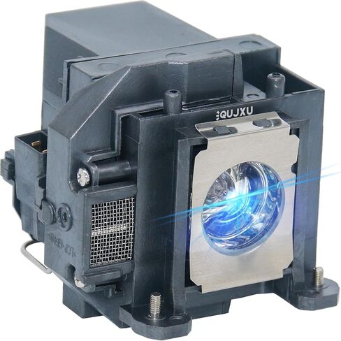 QUJXU ELPLP90/V13H010L90 استبدال المصباح الكهربي لإبسون EB-670 EB-675W EB-675Wi PowerLite 675W EB670 EB675W EB675Wi 675W مع السكن in Kuwait