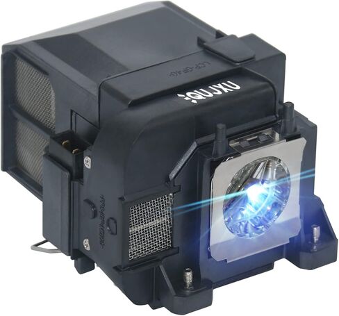 QUJXU ELPLP90/V13H010L90 استبدال المصباح الكهربي لإبسون EB-670 EB-675W EB-675Wi PowerLite 675W EB670 EB675W EB675Wi 675W مع السكن in Kuwait