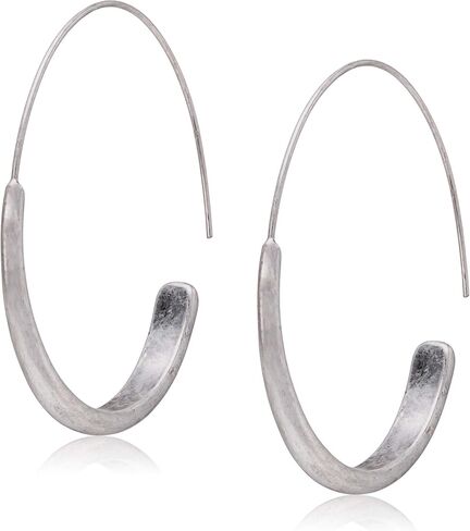 Lucky Brand Women's Brushed Hoop Earrings in Saudi Arabia