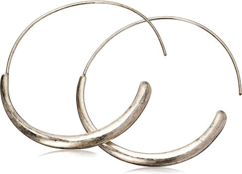 Lucky Brand Women's Brushed Hoop Earrings in Saudi Arabia
