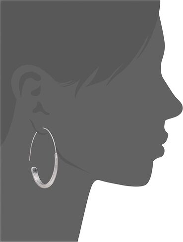 Lucky Brand Women's Brushed Hoop Earrings in Saudi Arabia