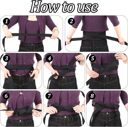 Karate Belt, 110 In Long Judo Belt, Durable Karate Black Belts, Double-Layered Cotton Core, for Martial Arts Judo Karates Taekwondo Wrestling in Kuwait