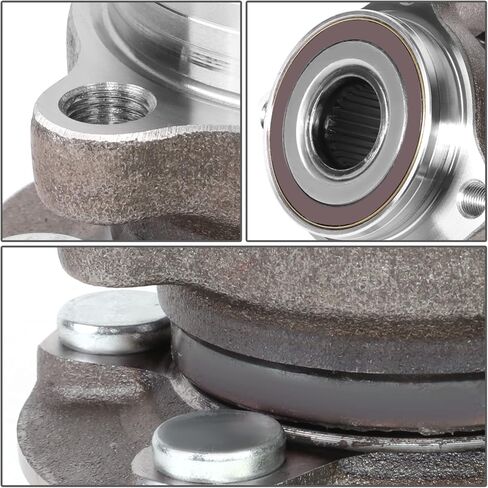 DNA MOTORING OEM-WHA-0106 Front Wheel Bearing Hub Assembly Compatible with 16-20 Crosstrek / 14-18 Forester / 14-19 Impreza / 14-15 XV Crosstrek in Saudi Arabia