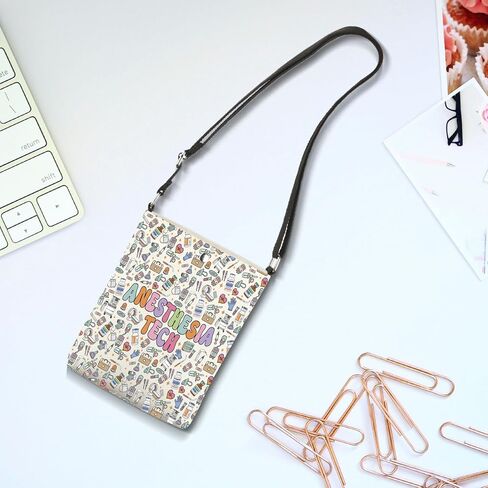 TIIMG Anesthesia Tech Gift Anesthesiologist Gifts Anesthetist Nurse Doctor Thank You Gift Crossbody Bag in Saudi Arabia