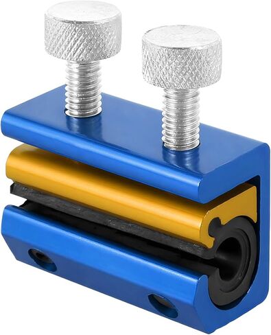 Motorcycle Cable Lube Tool, Motorbike Cable Lubricator, Motorbicycle Lubricant Luber Dual Oiler Tool Twin Clamp Accessories, Universal for ATV Dirt-Bike Scooter Bike (Blue) in Saudi Arabia