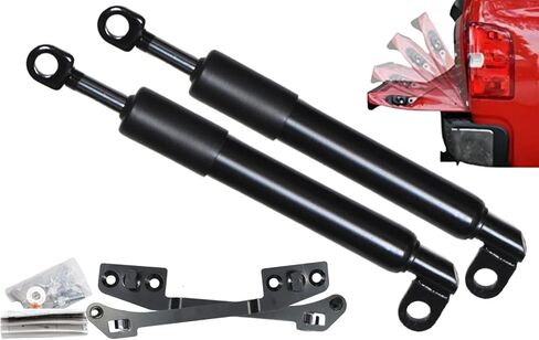 Pickup Tailgate Assists Compatible with Mitsubishi Triton KK KJ KL 2015-2024 Shock Lift Supports Rear Gas Dampers Springs Kit No-Drill Bolt-on 2pcs in Saudi Arabia