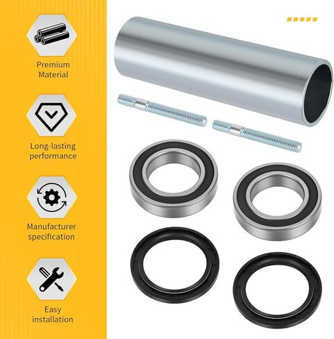 M MATI Rear Axle Hub Repair Kit for Suzuki LT-Z400 LT-Z400Z QuadSport 400 Z 2003-2008 64731-07G00 08123-60087 09283-50006 in Kuwait