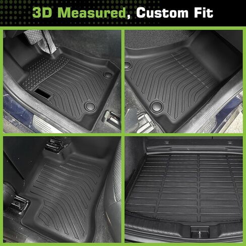 Floor Mats for Chevy Chevrolet Camaro 2016-2024 (Not for Convertible), Heavy Duty TPE Waterproof Non-Slip All Weather Protection Custom, Floor Mats & Cargo Liner in Saudi Arabia