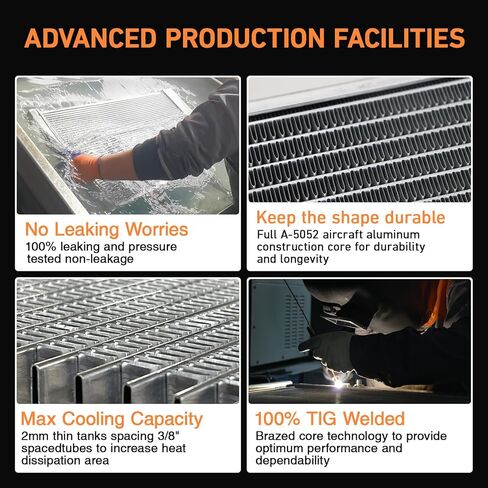 Radiator for Lincoln Welder sa200 radiator 200 250 AMP SA250 SA200 G1087 H19491 radiator, Cekupni 2 Row Tractor All Aluminum Radiator for Lincoln Welder 200 250 AMP SA250 SA200 G1087 H19491 in Kuwait