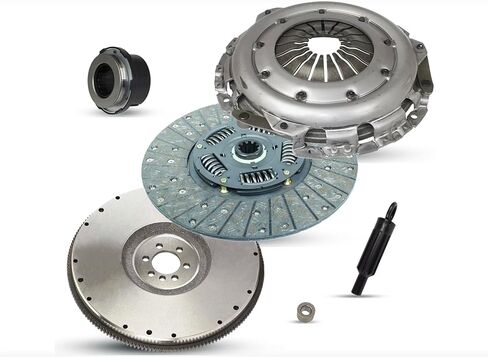 مجموعة القابض مع دولاب الموازنة المتوافقة مع C2500 C3500 K2500 K3500 P3500 Base LS Sierra SL SLT Cheyenne 1996-2000 5.7L V8 (04-170FW) in Saudi Arabia