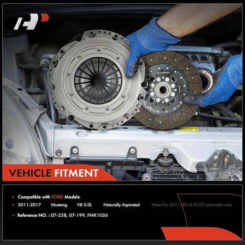 A-Premium Transmission Clutch Kit Compatible with Ford - 2011-2017 Mustang 5.0L, Naturally Aspirated in Saudi Arabia