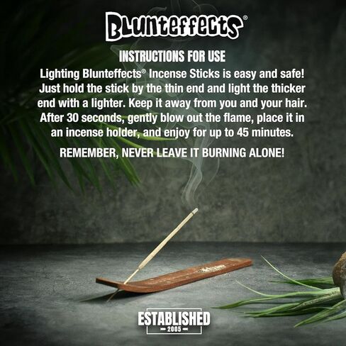 بخور بلانت إيفيكتس الفاخر المغمس يدويًا (12، متنوعة) in Kuwait